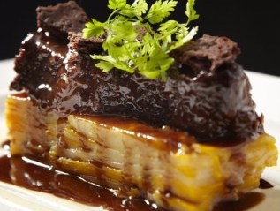 Braised Short Ribs with Rutabaga and Potato&nbsp;Gratin