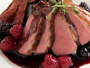 Seared Duck Breast with Two&nbsp;Sauces