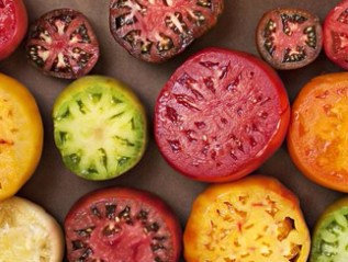 Heirloom Tomato Salad with Goat Cheese&nbsp;Cream