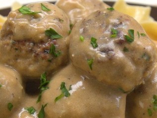 Lamb Balls with a Rich, Truffled&nbsp;Sauce