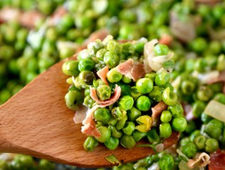 Peas and Prosciutto