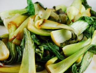 Bok Choy with Ginger and&nbsp;Garlic