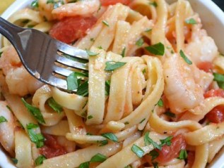 Pasta with Shrimp in a Tomato&nbsp;Sauce