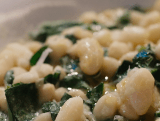 White Beans and&nbsp;Arugula