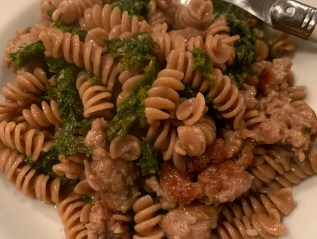 Pasta with Lamb Sausage and&nbsp;Kale